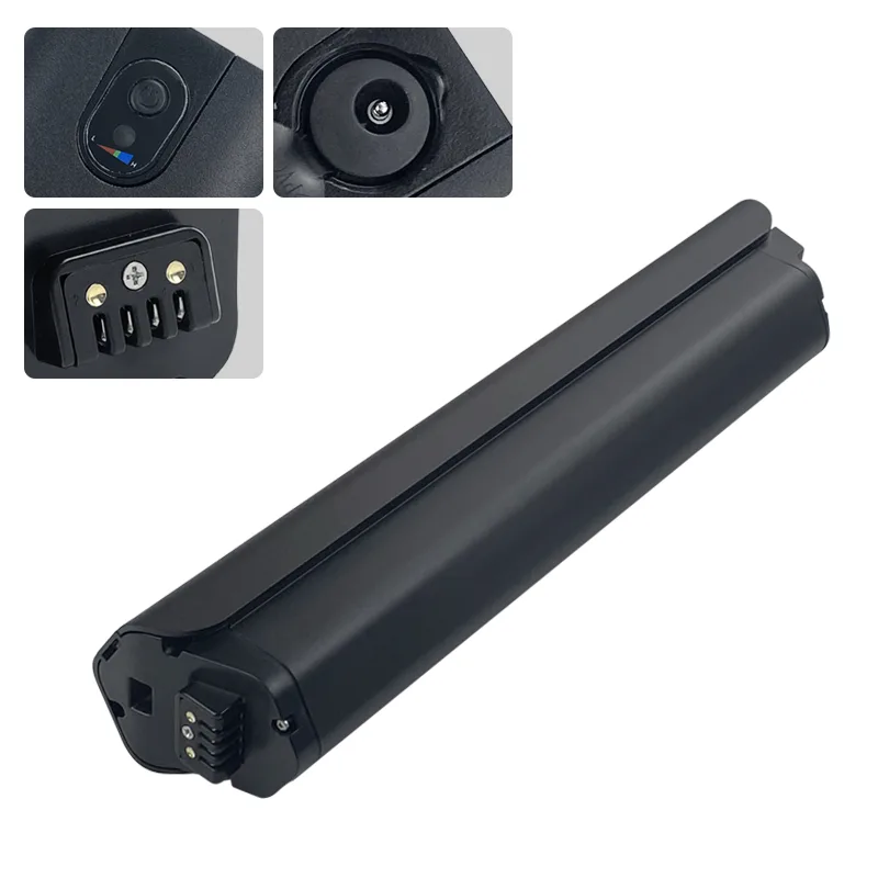 Black lithium battery for electric bike